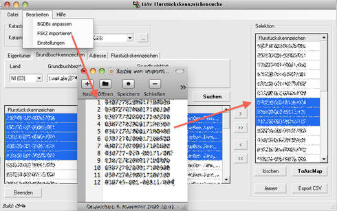 LiAv : Schnelle Importm�glichkeit von TXT-Listen mit FSKZ